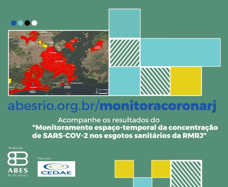Monitoramento espaço-temporal da concentração de SARS-COV-2 nos esgotos sanitários da Região Metropolitana do Rio de Janeiro